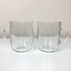 Set of 2 Glass Nespresso Vertuo Mugs Small 13.2 oz